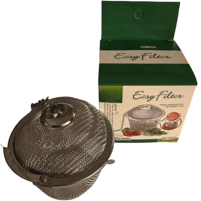 1pc Stainless Steel Tea Infuser Ball Metal Seasoning Strainer for Kitchen and Restaurant Use