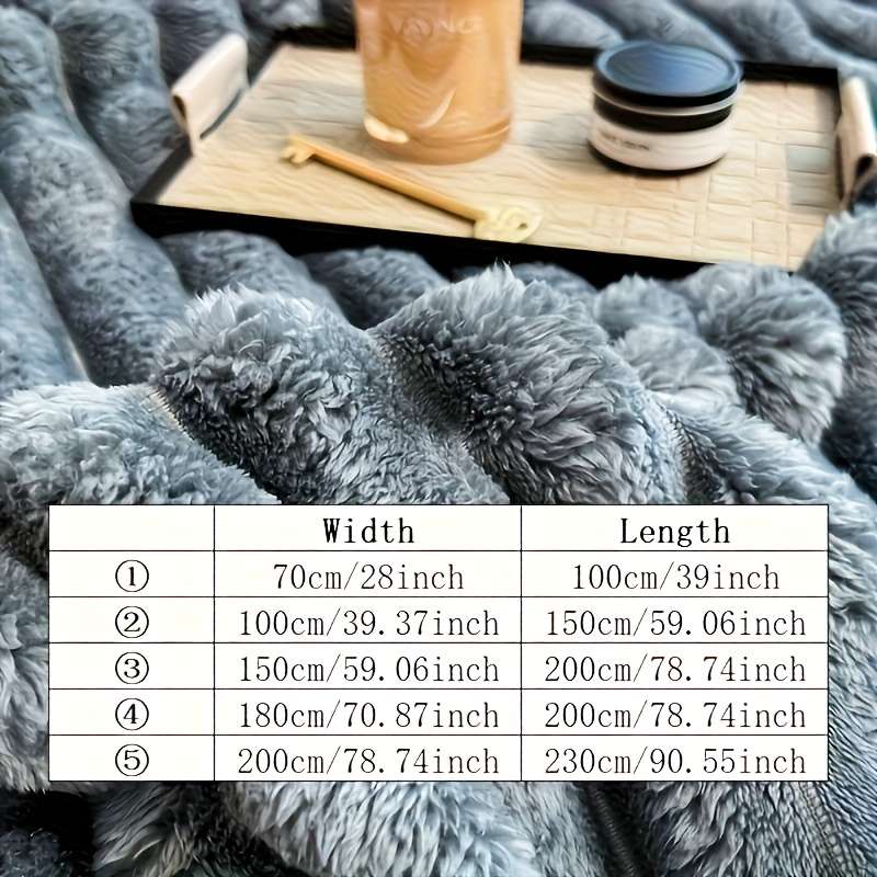 1ps Blanket Color Khaki size 70x100 cm  27.56 x 39.37 inches