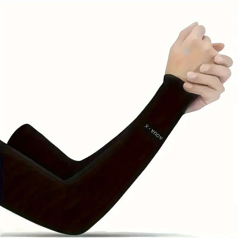 2pcs Sleeveless Arm Warmers for Walking Driving Cycling Basketball Tennis Running Jumping and Fitnes