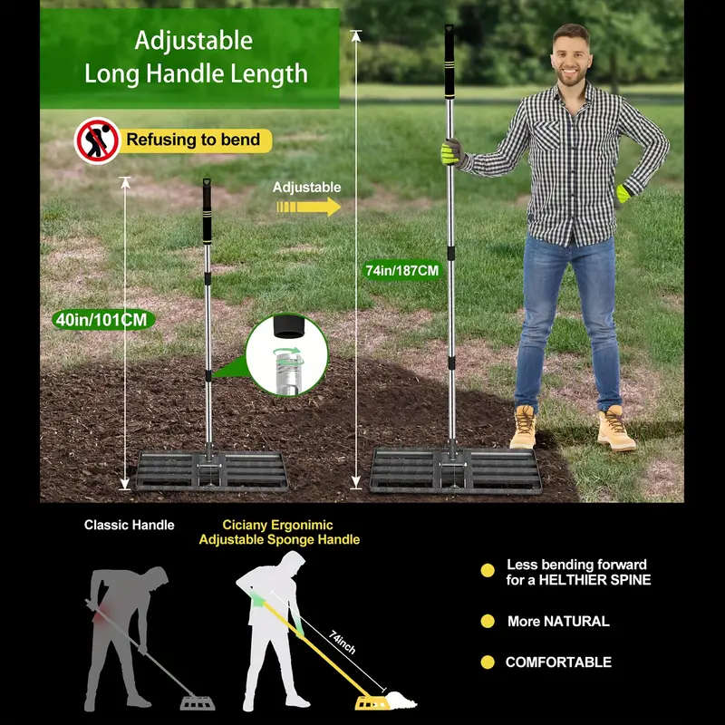 Professional Lawn Rake