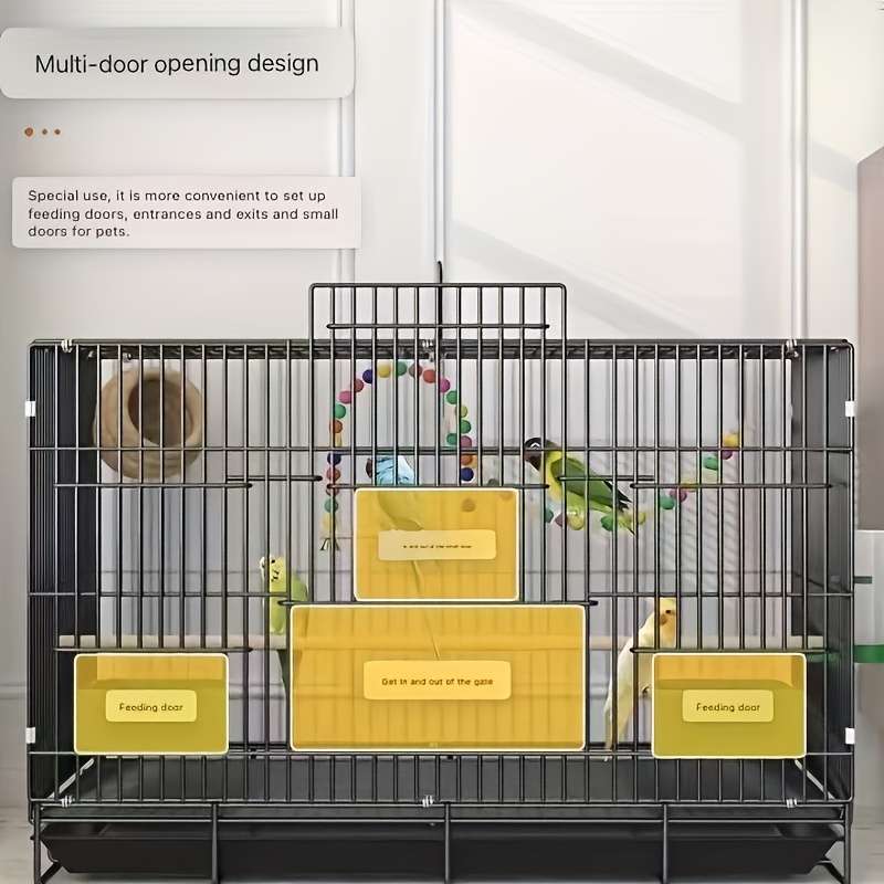1pc Black size MediumPet Cage