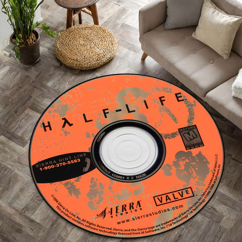 1Pc Diameter 100cm 39.37inch Floor Mat