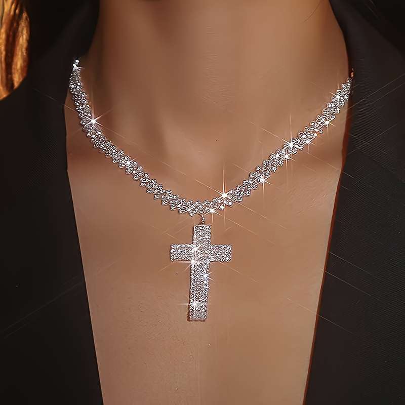1 Piece Silvery Jesus Theme Pendant