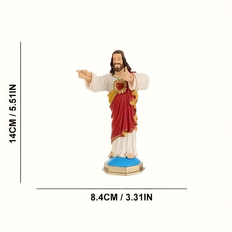 2pcs Jesus Christian Themed Stickers