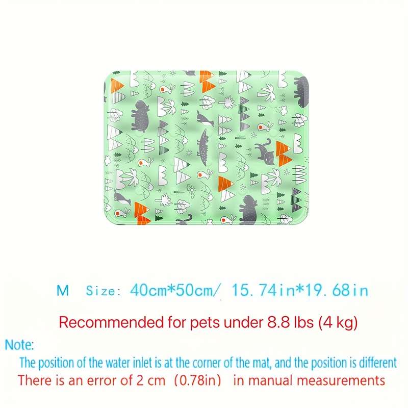 1piece Green Forest Cooling Pad