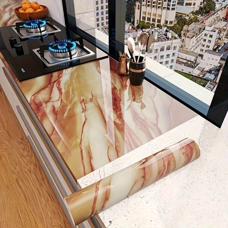 1PC Wall StickersTopaz Golden Wire 393.7x23.62in  1000x60cm