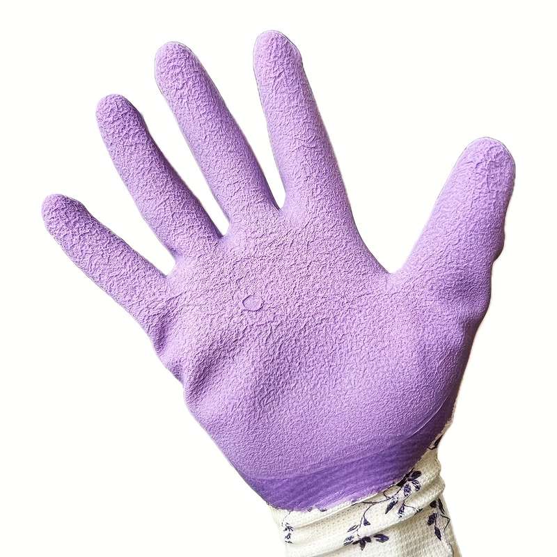 2 Pairs Purple Household Cleaning Gloves