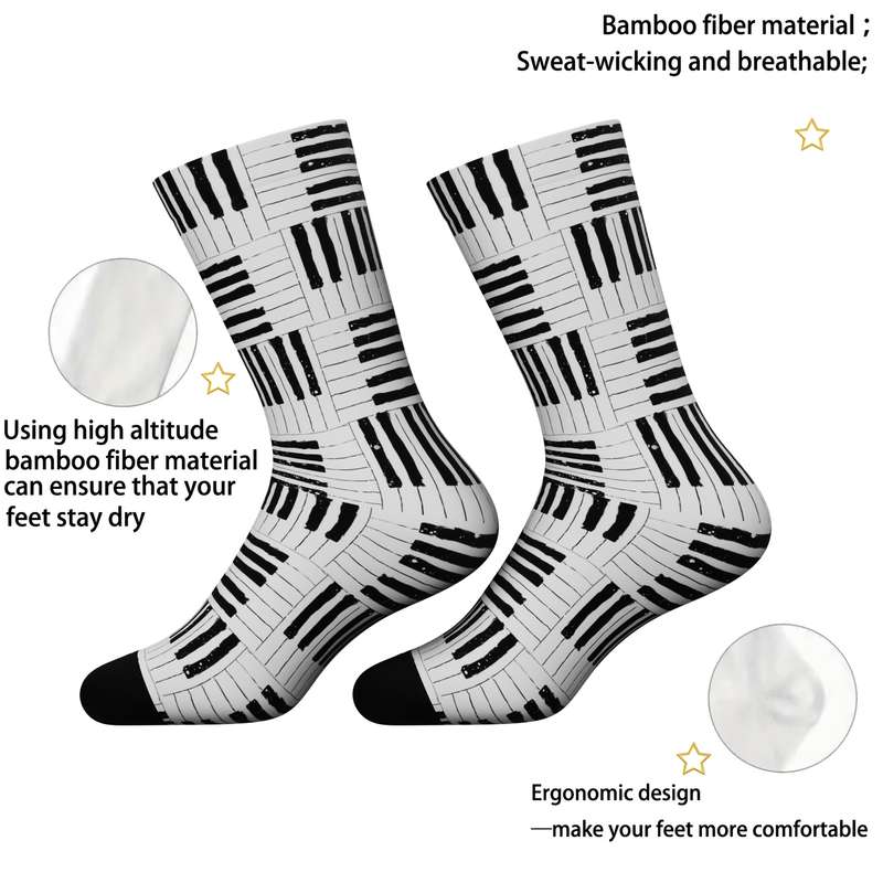 1 Pair Multicolor Size L Socks