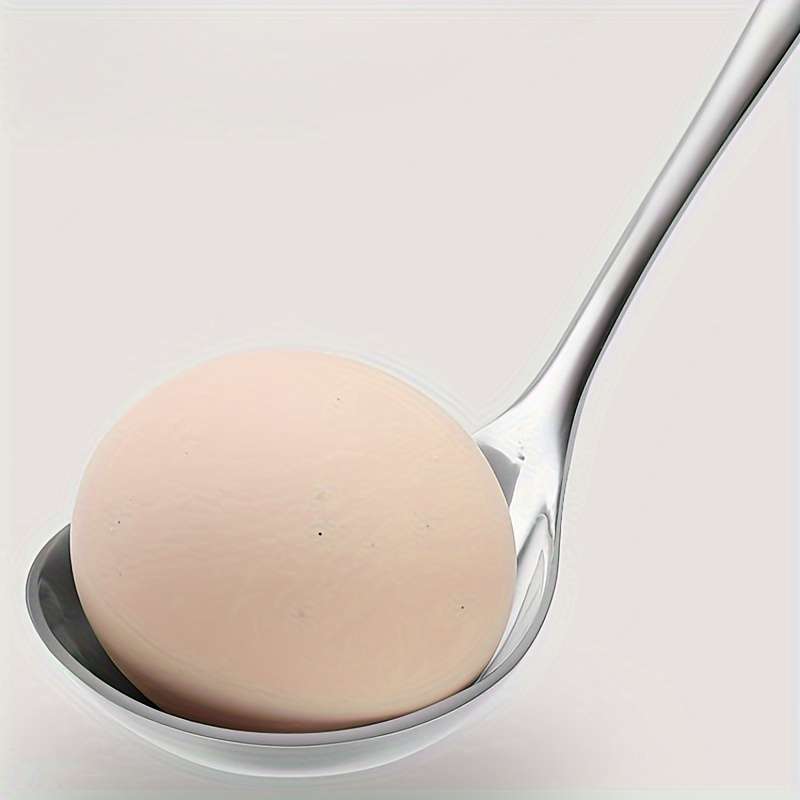 2pcs Stainless Steel Serving Spoons with Long Handles Durable Porridge Soup Hot Pot Spoons P
