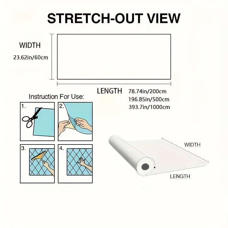 1PC Wall Stickers200.0cmx59.99cm