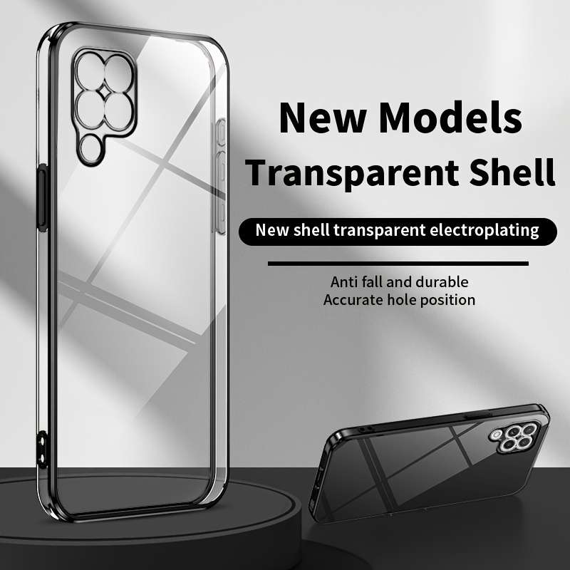 1pc Black For Samsung Galaxy A22 Phone Cases