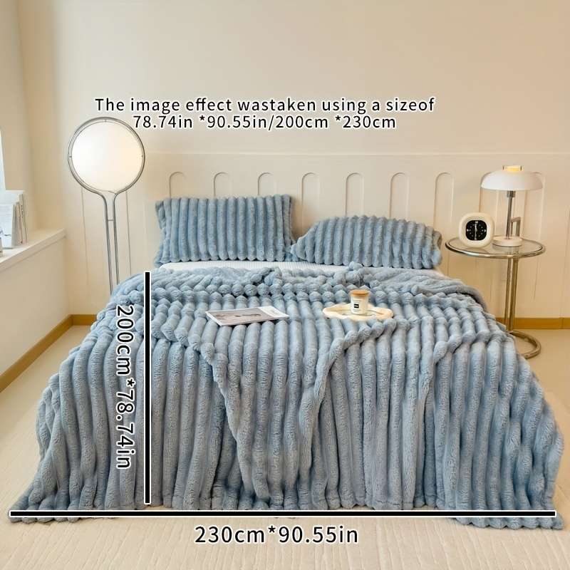 1ps Blanket Color Peach Pink size 150.01x200.0cm