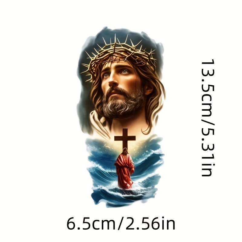 1pc Jesus Christian Themed Stickers
