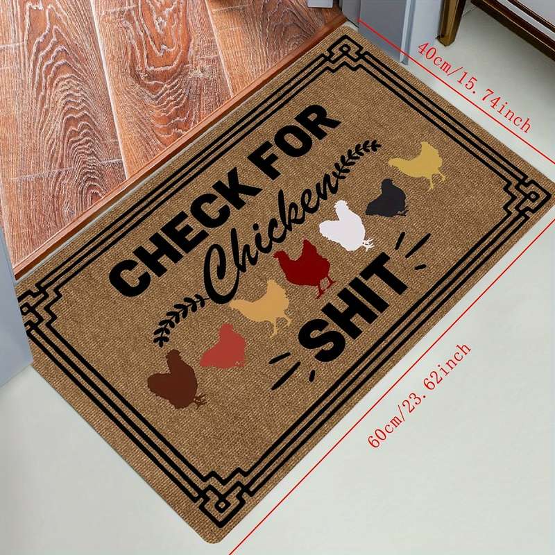 1Pc 23.6x35.4inch 60x90cm Floor Mat