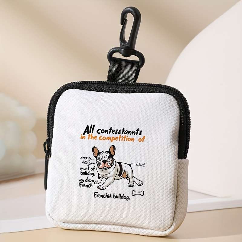 1pc Festive Dog Pattern Coin Wallet Large Capacity Multi-Functional and Perfect Gift Mixed Co