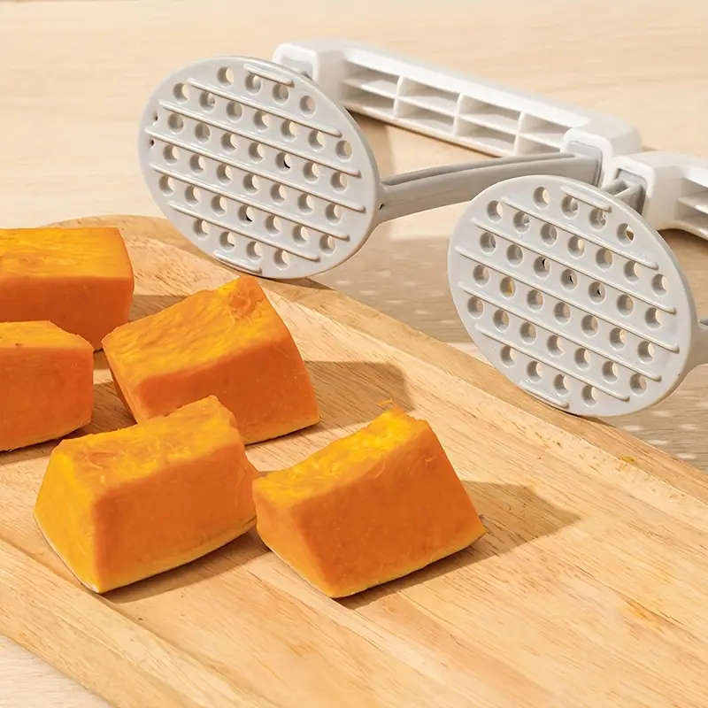 1pc Manual Potato Masher with Non-Slip Handle Plastic Vegetable Masher for Kitchen Gadgets and Tools