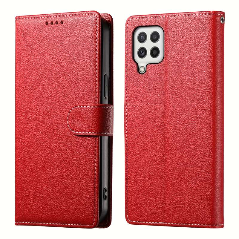 1pc  Red  For Samsung Galaxy A22 Phone Cases