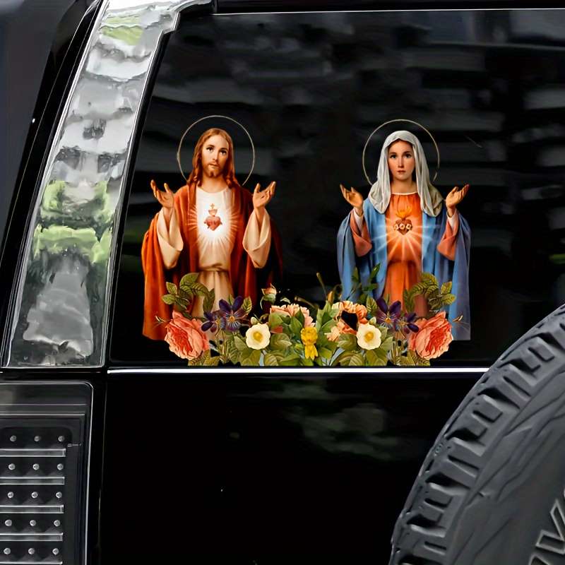 1pc Jesus Christian Themed Stickers