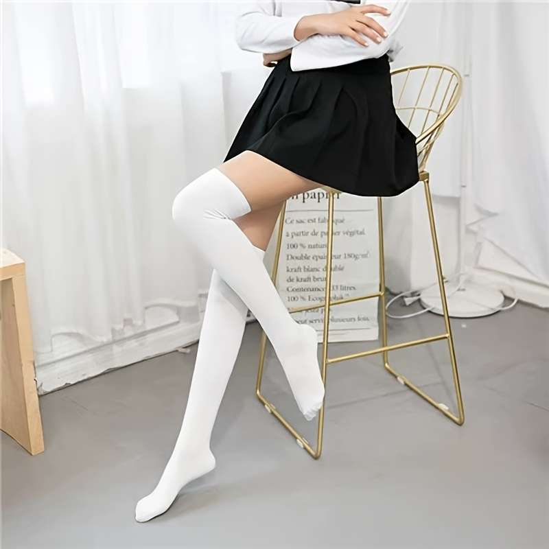 1 Pair Black Gray Wide Stripes  Socks