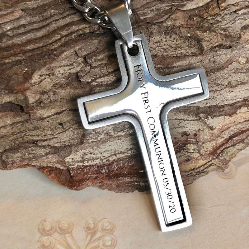 1 Piece Silvery Jesus Theme Pendant