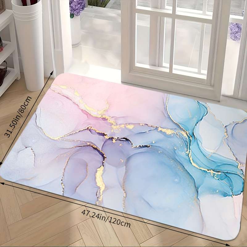 1Pc Pink 80x120cm Floor Mat