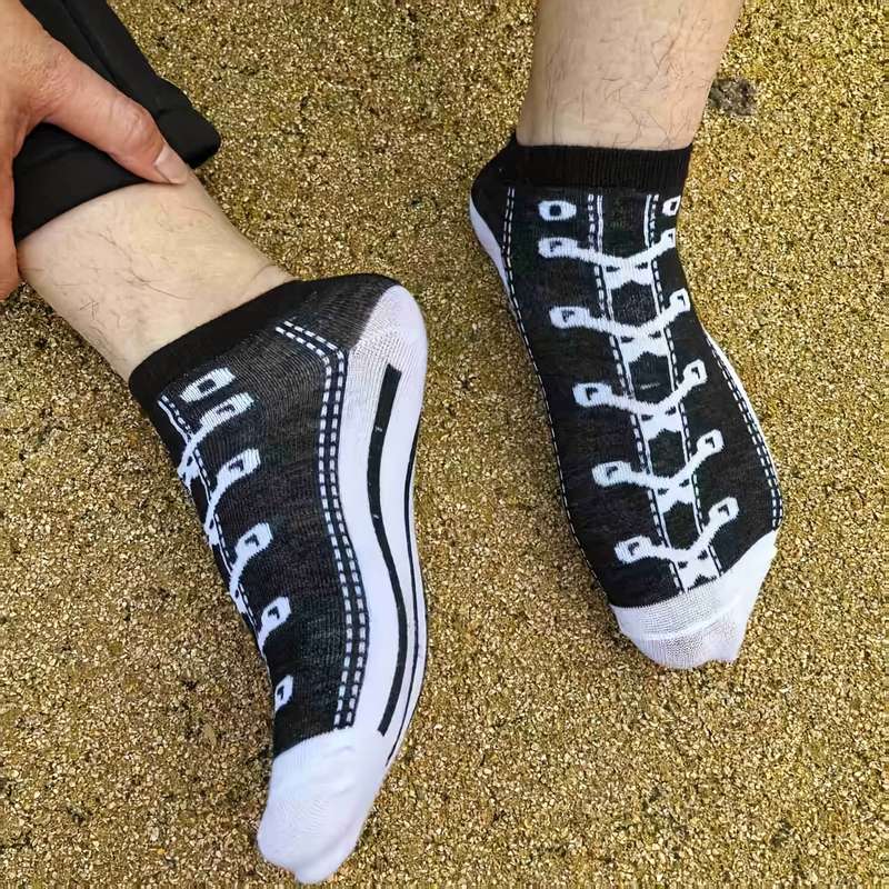 5 Pairs Mixed Color One Size High Elastic Socks