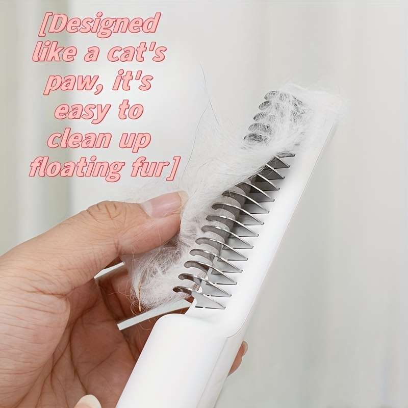 1pc White Pet Comb