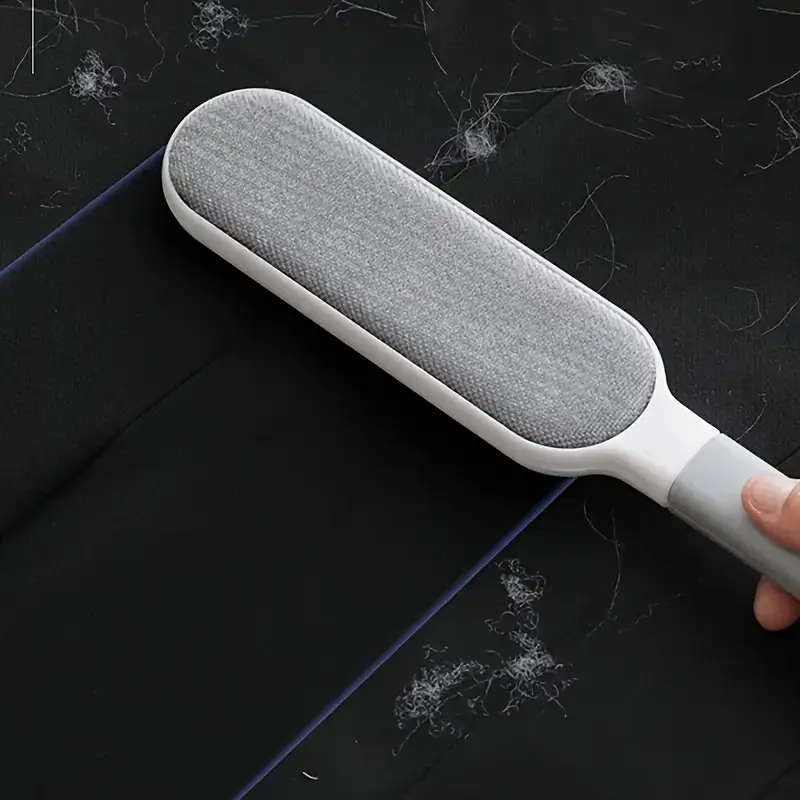 1pc Multi-Functional Reusable Dust Brush Double-Sided Pet Hair Remover Manual Electrostatic Lint Bru