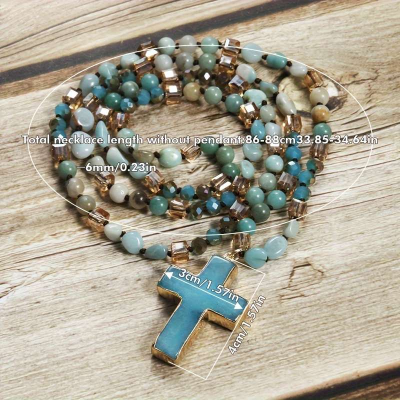 1 Piece Beige Jesus Theme Pendant