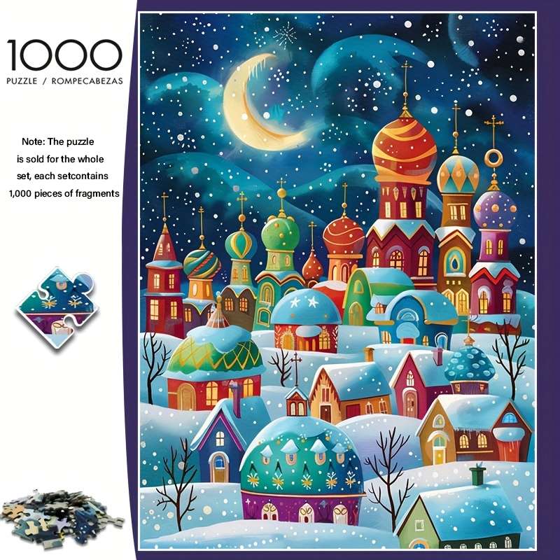 1000 Piece Paper Jigsaw Puzzle For Adults