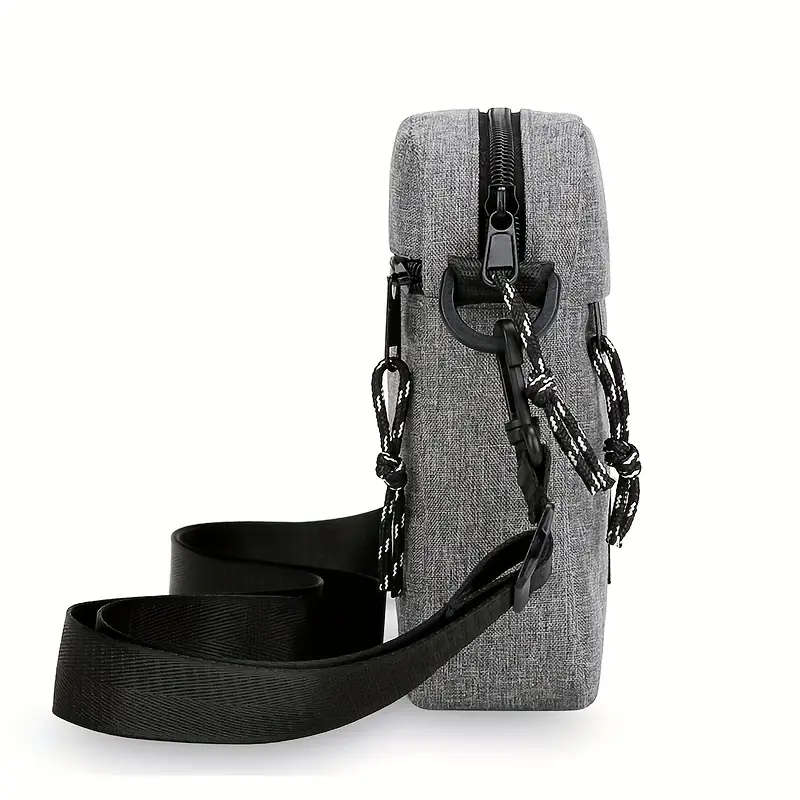 1pc Casual Mini Crossbody Bag Men's Nylon Small Shoulder Bag
