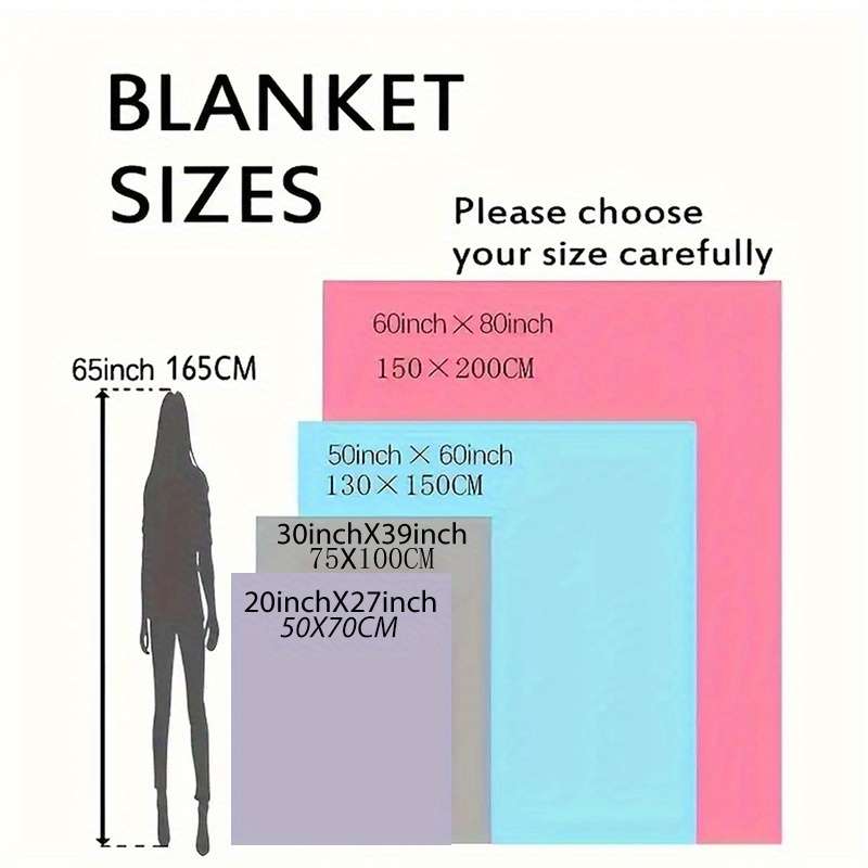 1ps Blanket Size 50Cmx70Cm