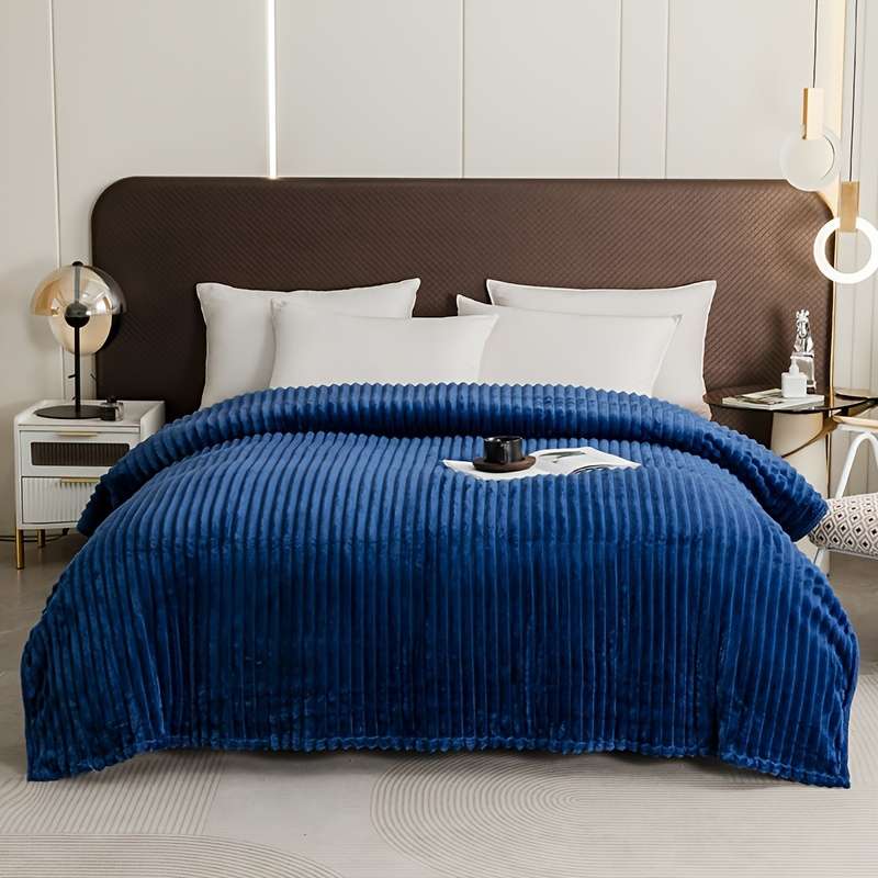 1ps Blanket Color Wine Red size 200x230cm