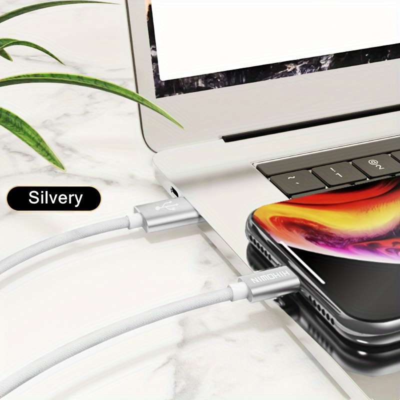 1pc Fast Charging Cable USB Data Synchronization Cable For 100cm IPhone 14 13 12 11 Pro Max SE
