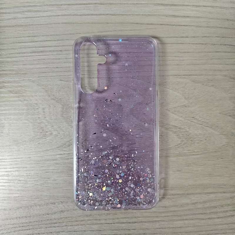 1pc Transparent Purple For Samsung Galaxy Note 10 5G Phone Cases