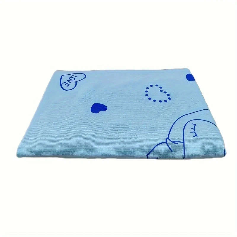 1pc Cute Rabbit Bath Wrap Towel Absorbent Quick-drying Wearable Bath Towel For Women Super Soft Bat