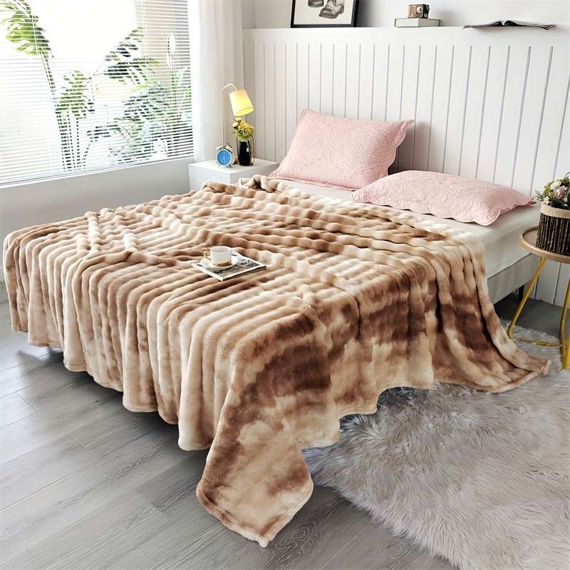 1ps Blanket Color Khaki size 200x230cm