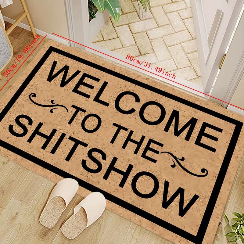 1Pc 15.75x23.62inch 40x60cm Floor Mat