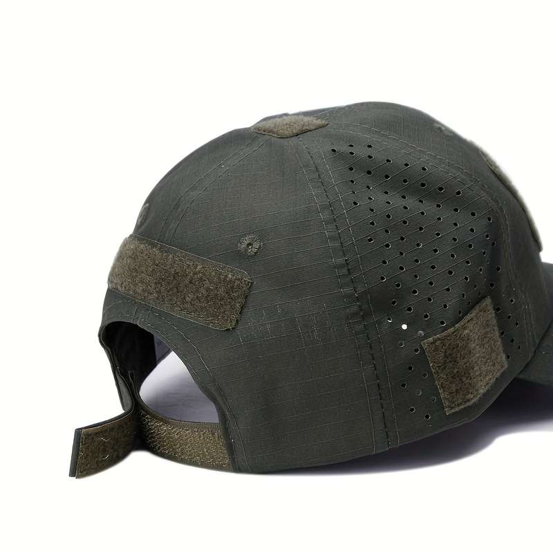 1pc Summer Men's Camouflage Baseball Cap Sun Protection Breathable Outdoor Hat Suitable for Fishing