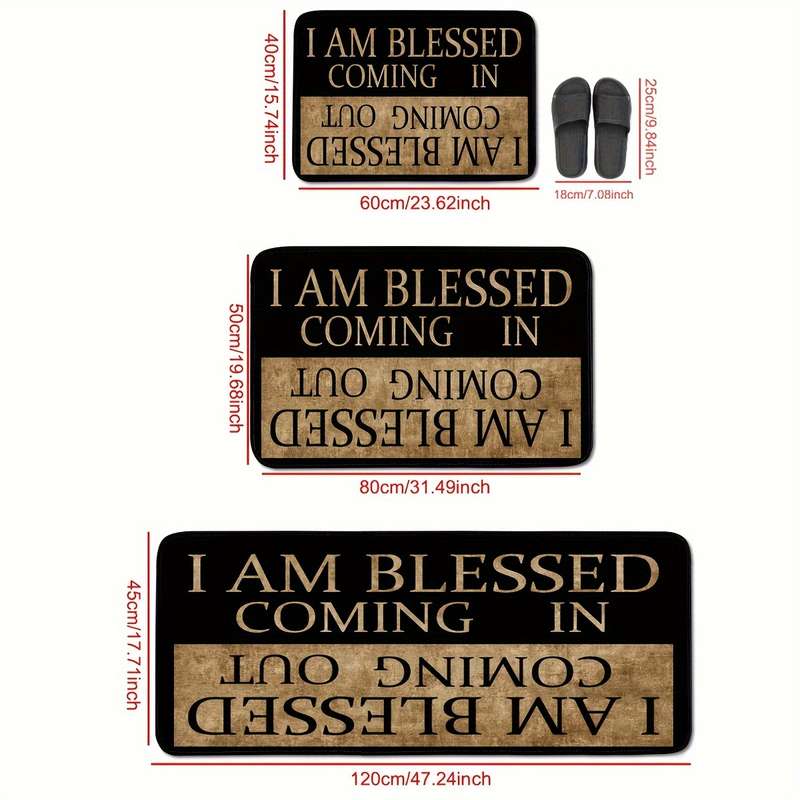 1Pc 17.71x47.24inch 45x120cm Floor Mat