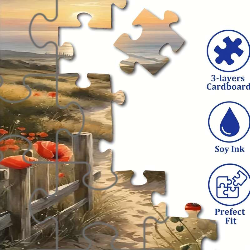 1000 Piece Paper Jigsaw Puzzle For Adults