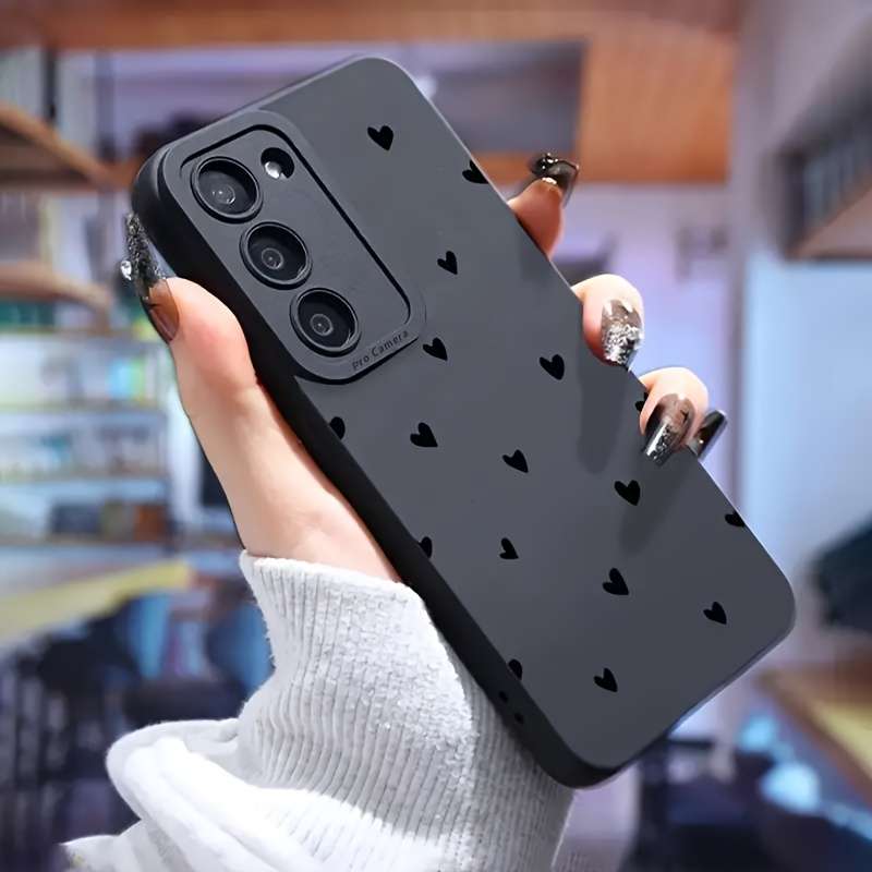 1pc Black For Samsung Galaxy A55 5G Phone Cases
