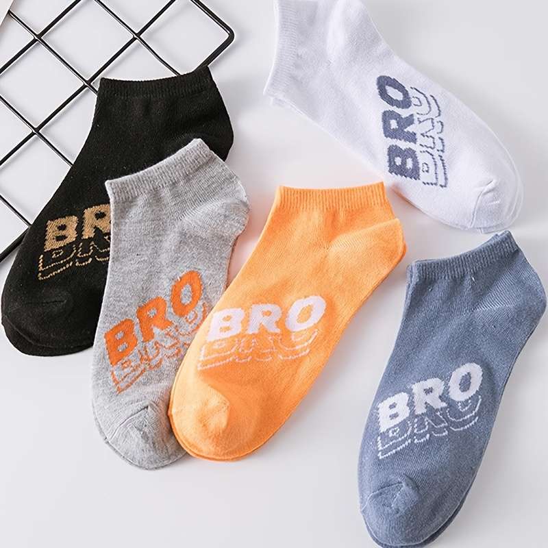 5 Pairs Of Random Colors One Size High Elastic Socks
