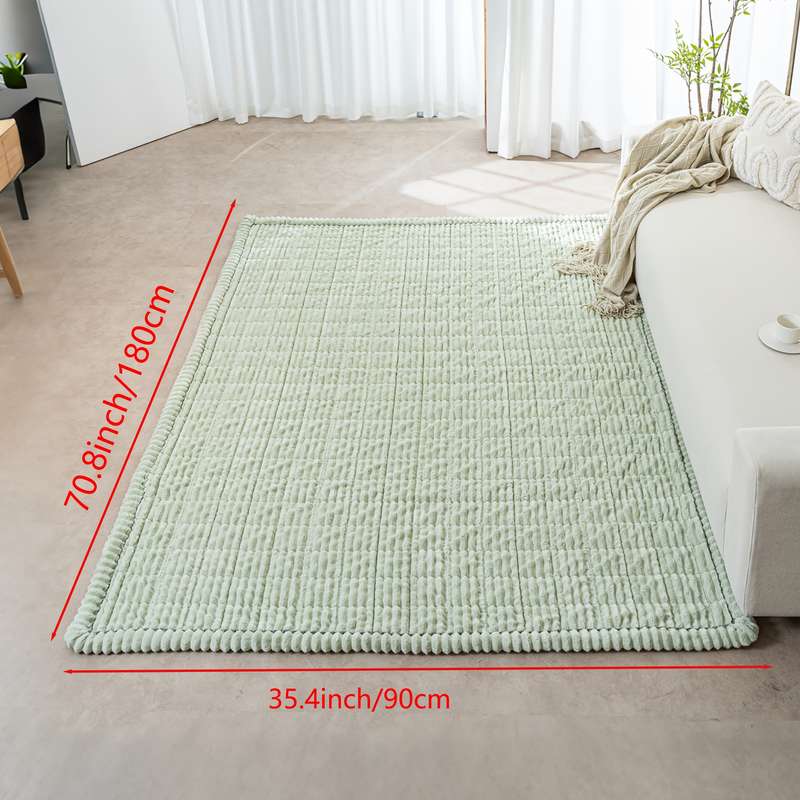 1Pc Green 90x180cm 35.4x70.8inch Floor Mat