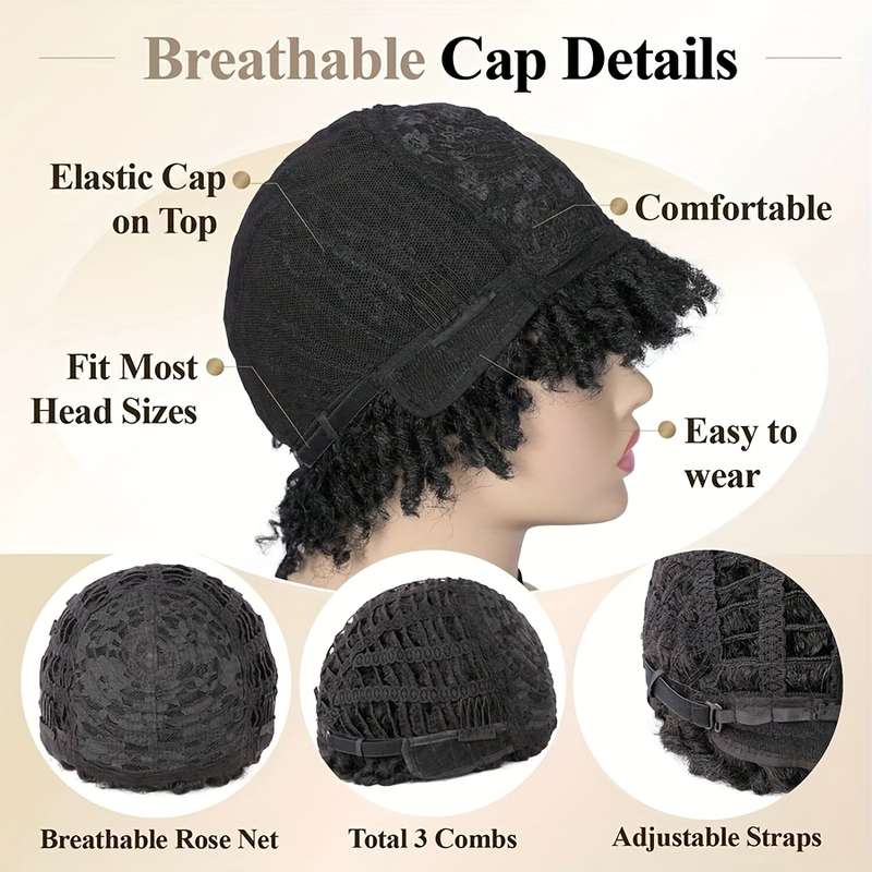 1Pc 1B 10.16cm Fashion Design Wig