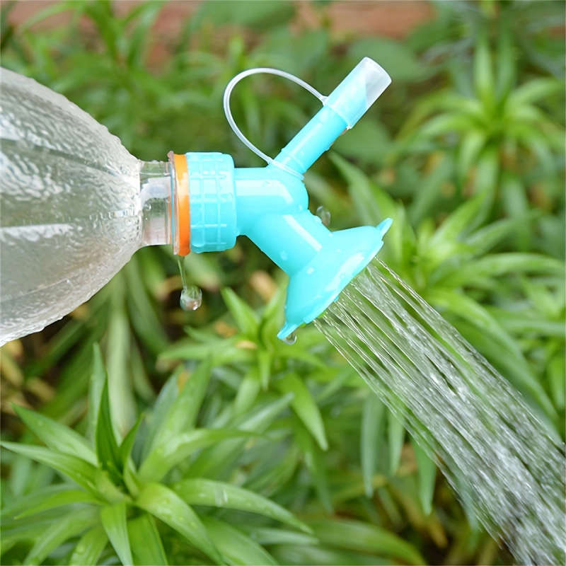 1pc Dual-Use Watering Nozzle Fits Soda Beverage Bottles Ideal for Flowers Gardening Thread Random Co