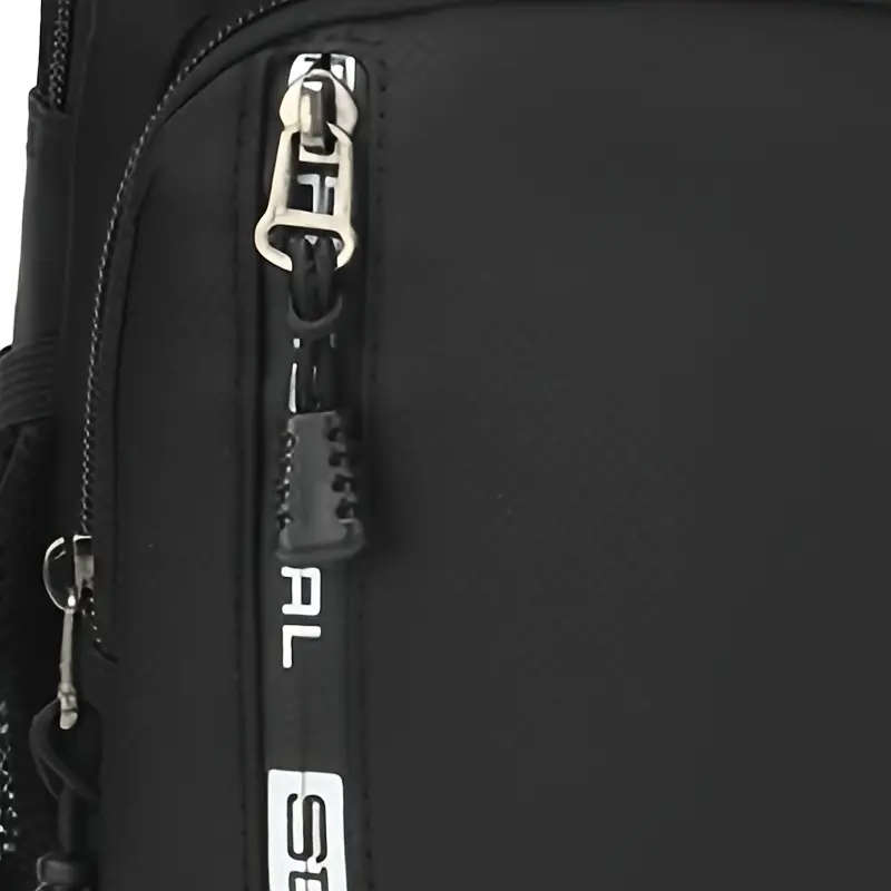 1pc Men'S Casual Nylon Sling Bag Multifunctional Crossbody Chest Pack Large Capacity Adjustable Stra