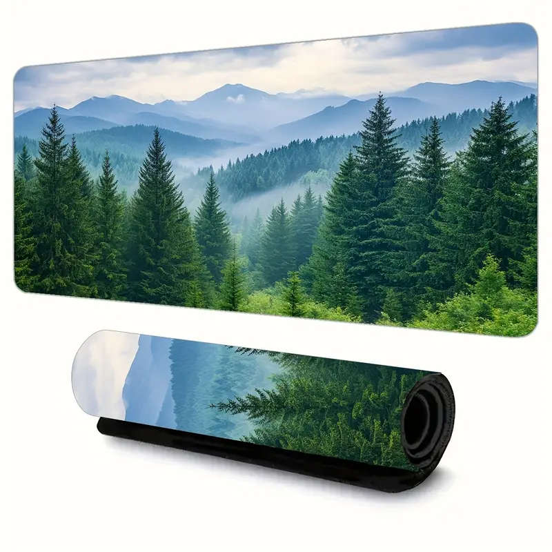 1pc 30x60cm Rubber Non-Slip Mouse Pad Office Desk Accessory