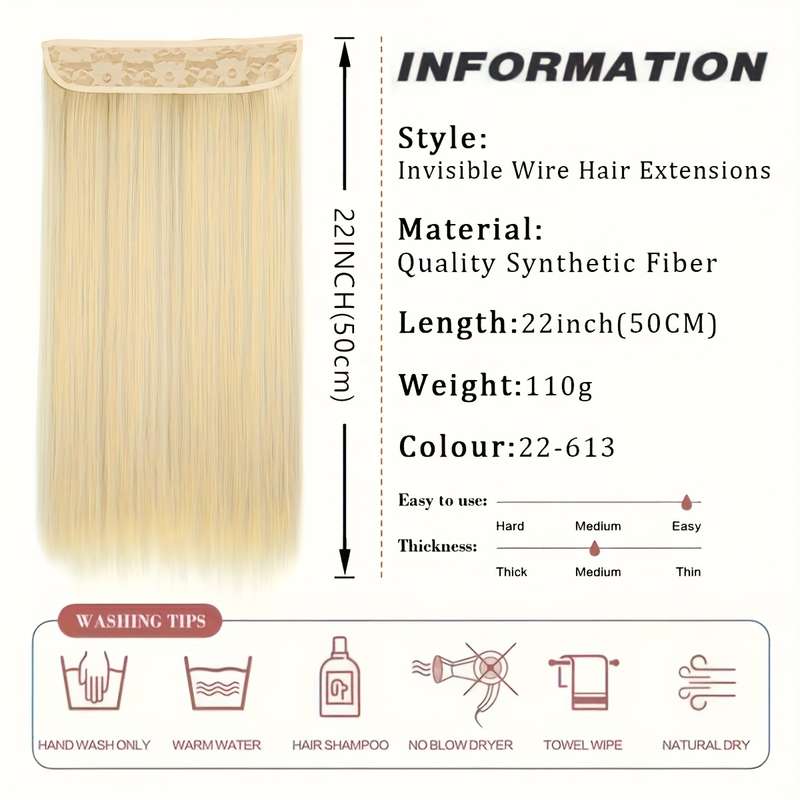 1Pc 22613A 55.88cm Fashion Design Wig