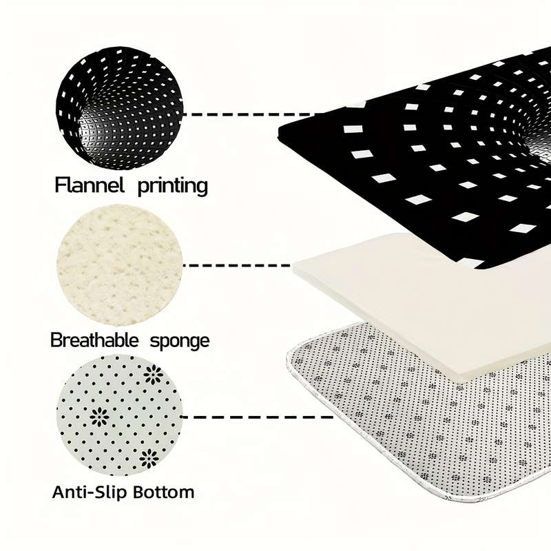 1Pc 40x120cm 15.75x47.24inch Floor Mat